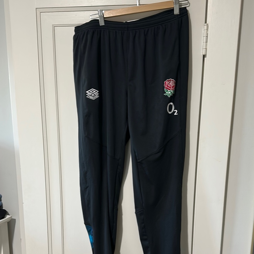 Umbro Black Team England Rugby Men's Pants